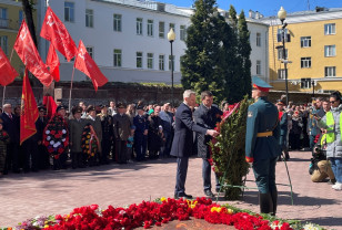 В Смоленске прошёл митинг, посвящённый Дню Великой Победы