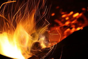 Ночью в посёлке Пасово города Смоленска горела баня