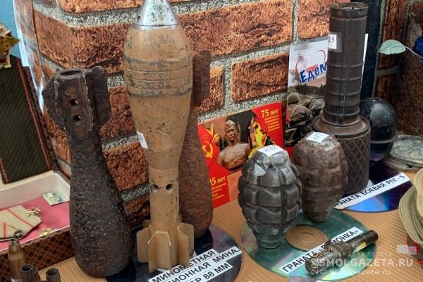 В Смоленской области нашли 8 боеприпасов