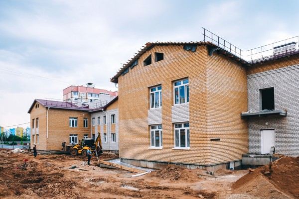 Темпы строительства нового детского сада на Королевке в Смоленске ускорят