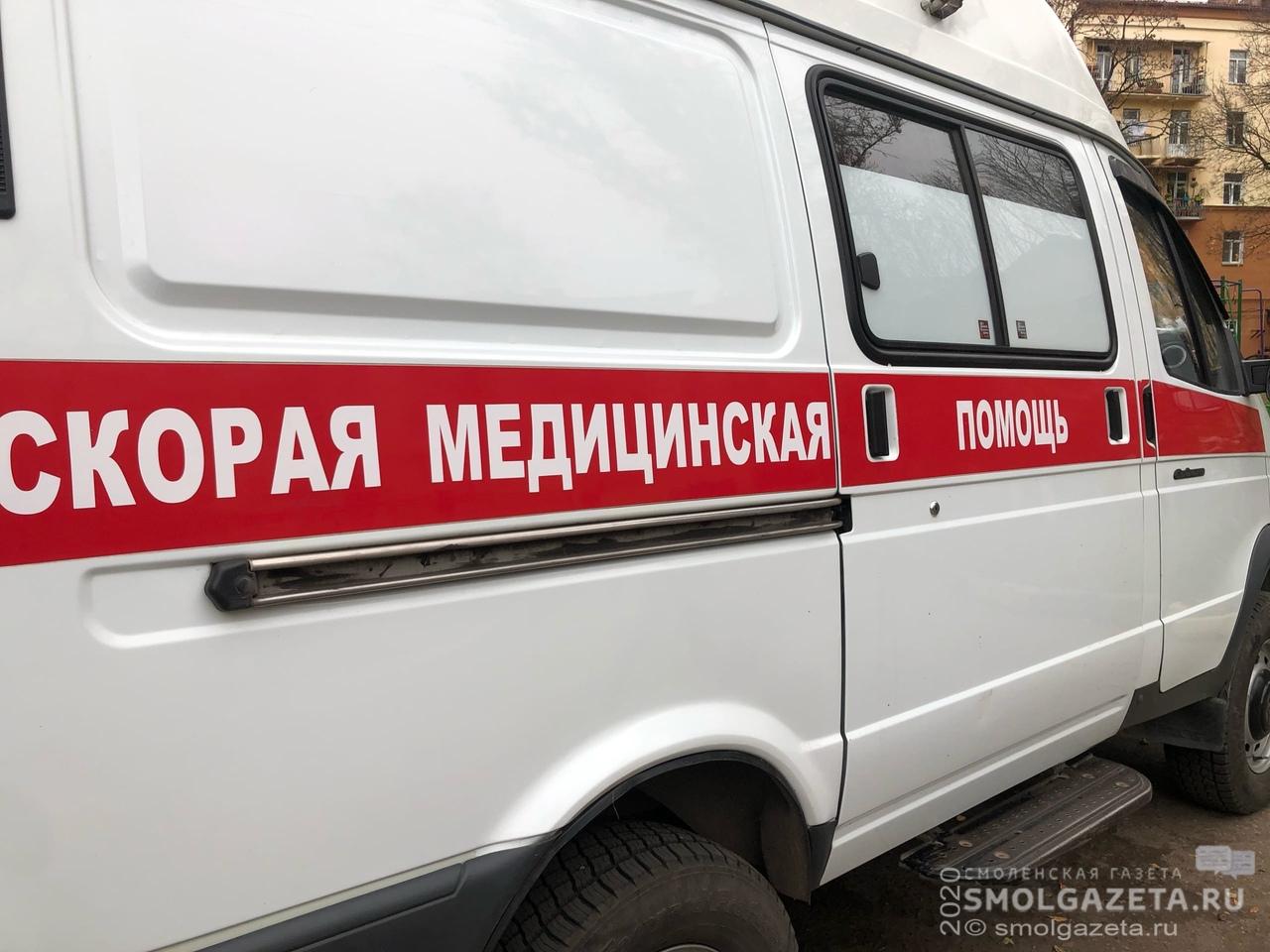 В Хиславичском районе «ВАЗ» столкнулся с грузовиком 