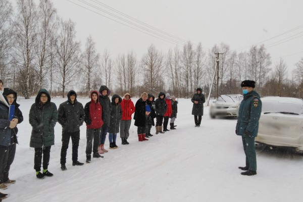 Сычевские школьники приняли участие в учебной эвакуации