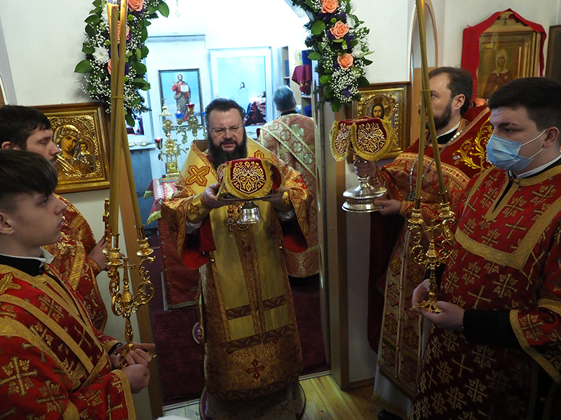 В храме святой мученицы Татианы города Смоленска отметили престольный праздник 