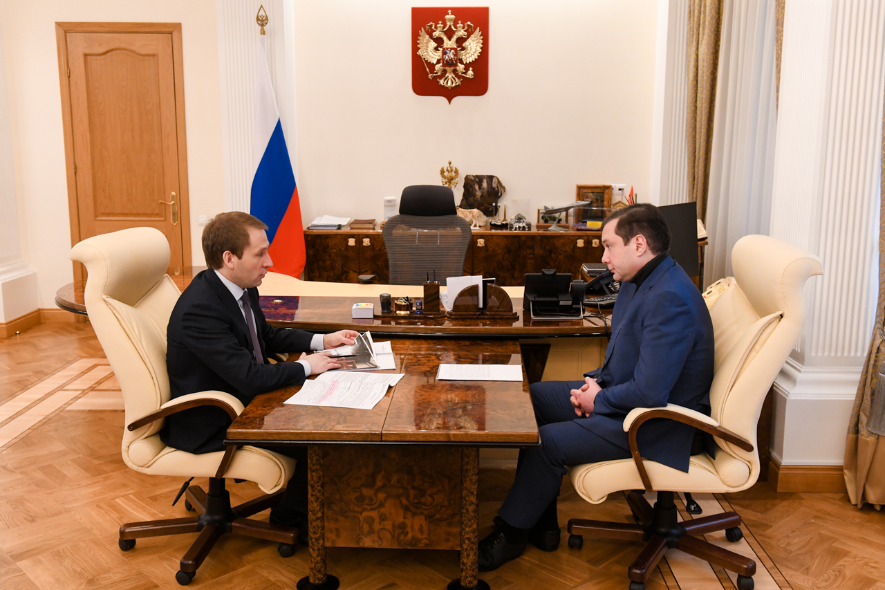 В Москве состоялась рабочая встреча Алексея Островского с Министром природных ресурсов и экологии