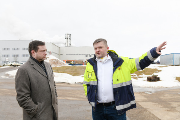 Алексей Островский проинспектировал новые водоочистные сооружения в Гагаринском районе