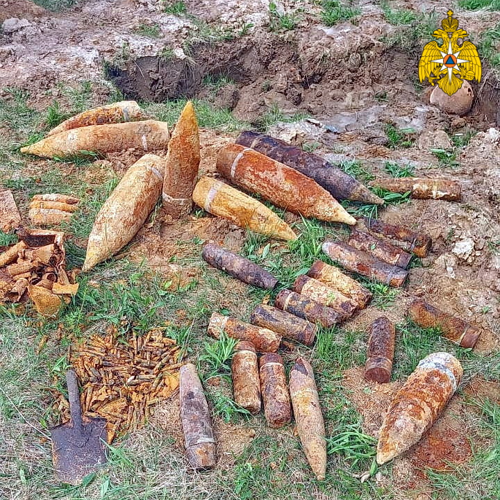В Смоленской области обнаружили «схрон» с боеприпасами 