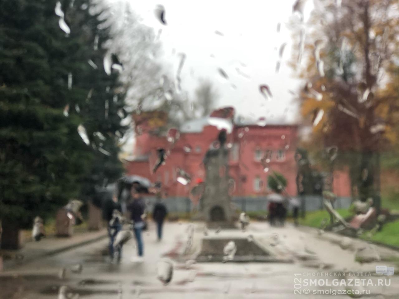В четверг в Смоленской области продолжат идти дожди