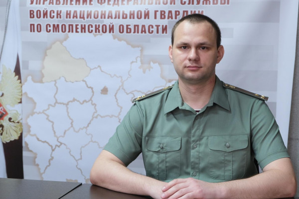 Военнослужащий Росгвардии из Смоленска победил во Всероссийской акции «Диктант Победы»