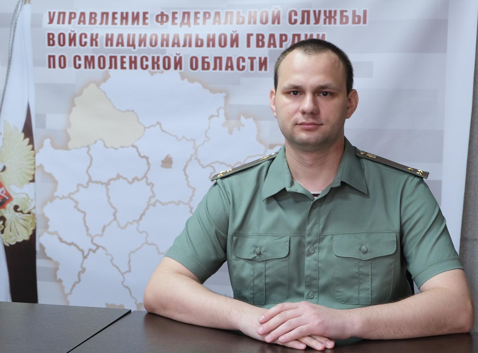 Военнослужащий Росгвардии из Смоленска победил во Всероссийской акции «Диктант Победы»