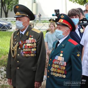 В Смоленске открыли памятник генералу Лукину