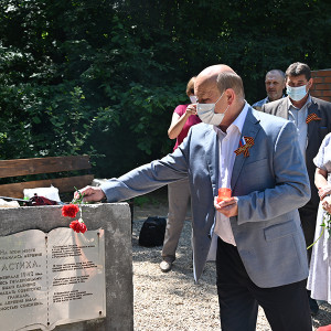В Смоленской области в районе урочища Пастиха отреставрировали мемориальный комплекс 