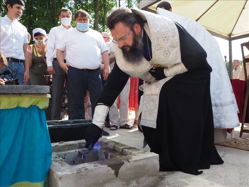 В Смоленске освящено место строительства храма в честь святой мученицы Татианы