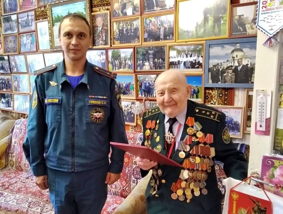 Почетному гражданину города Вязьма Ивану Васильевичу Соколову исполнилось 100 лет