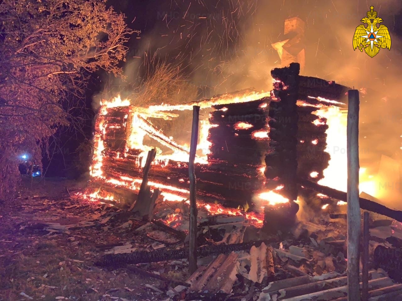 537 пожаров в жилом секторе произошло на Смоленщине за семь месяцев