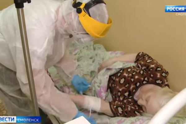 Более 80 процентов пациентов ковидария на улице Кирова в Смоленске не были привиты