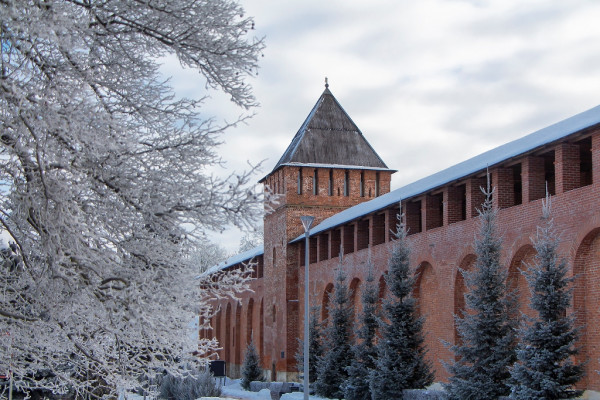 В новогодние праздники музей «Смоленская крепость» посетили гости из разных уголков России