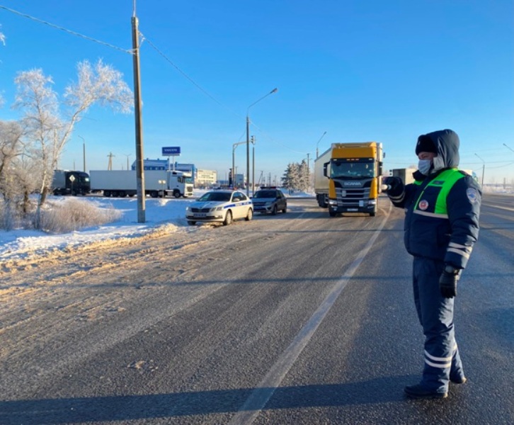17 января Госавтоинспекция проведёт в Смоленске сплошные проверки водителей