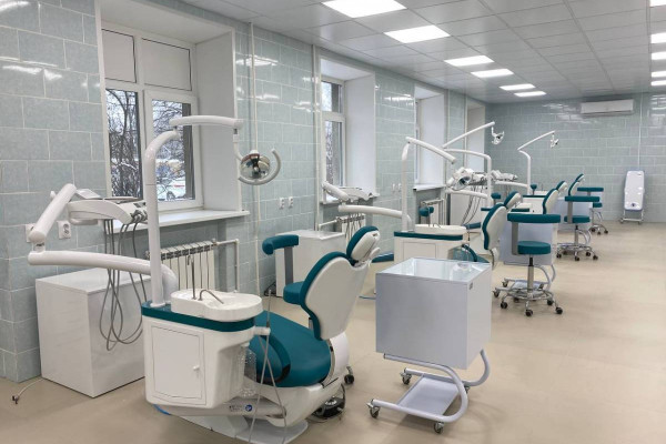 В городе Гагарин идет модернизация стоматологической поликлиники 