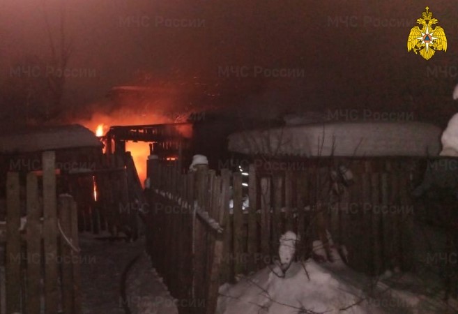 В Сафоновском районе при пожаре в хозпостройке погибли 42 домашние птицы