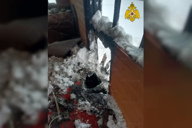 Стали известны подробности пожара в Смоленском районе в деревне Очетово
