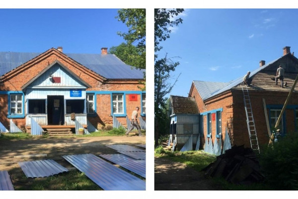 Благоустройство сельских домов культуры в Смоленской области идёт по графику