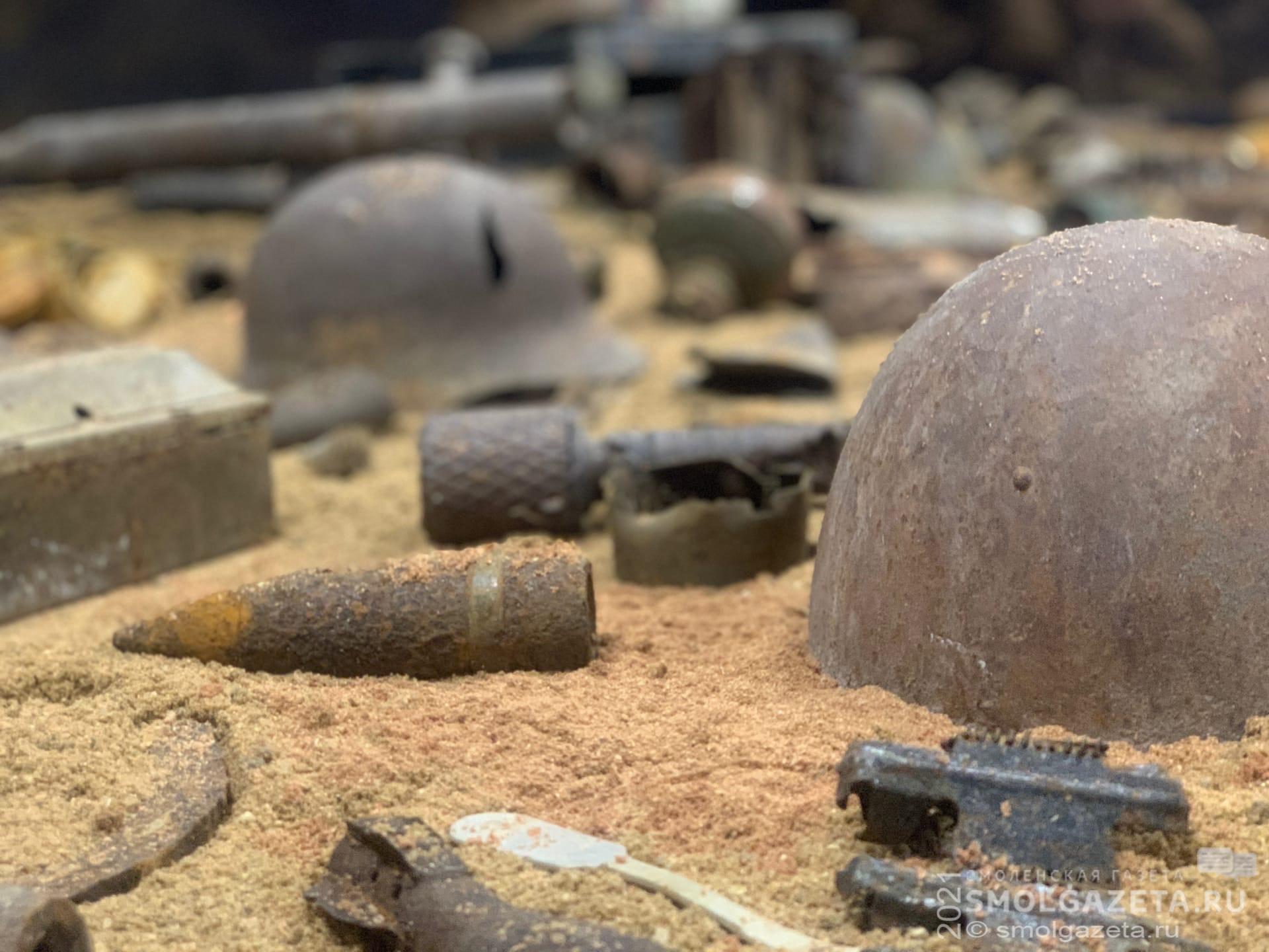 В Смоленской области нашли 6 боеприпасов времен Великой Отечественной войны