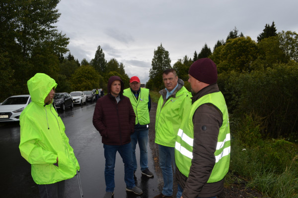 Смоленские общественники приняли участие в приемке отремонтированных дорог