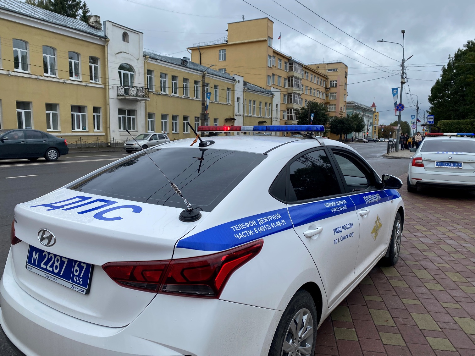 16 октября дорожная полиция Смоленска проведёт «сплошные проверки»