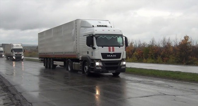 МЧС России доставило в ЛНР 60 тонн продуктов питания и медикаментов
