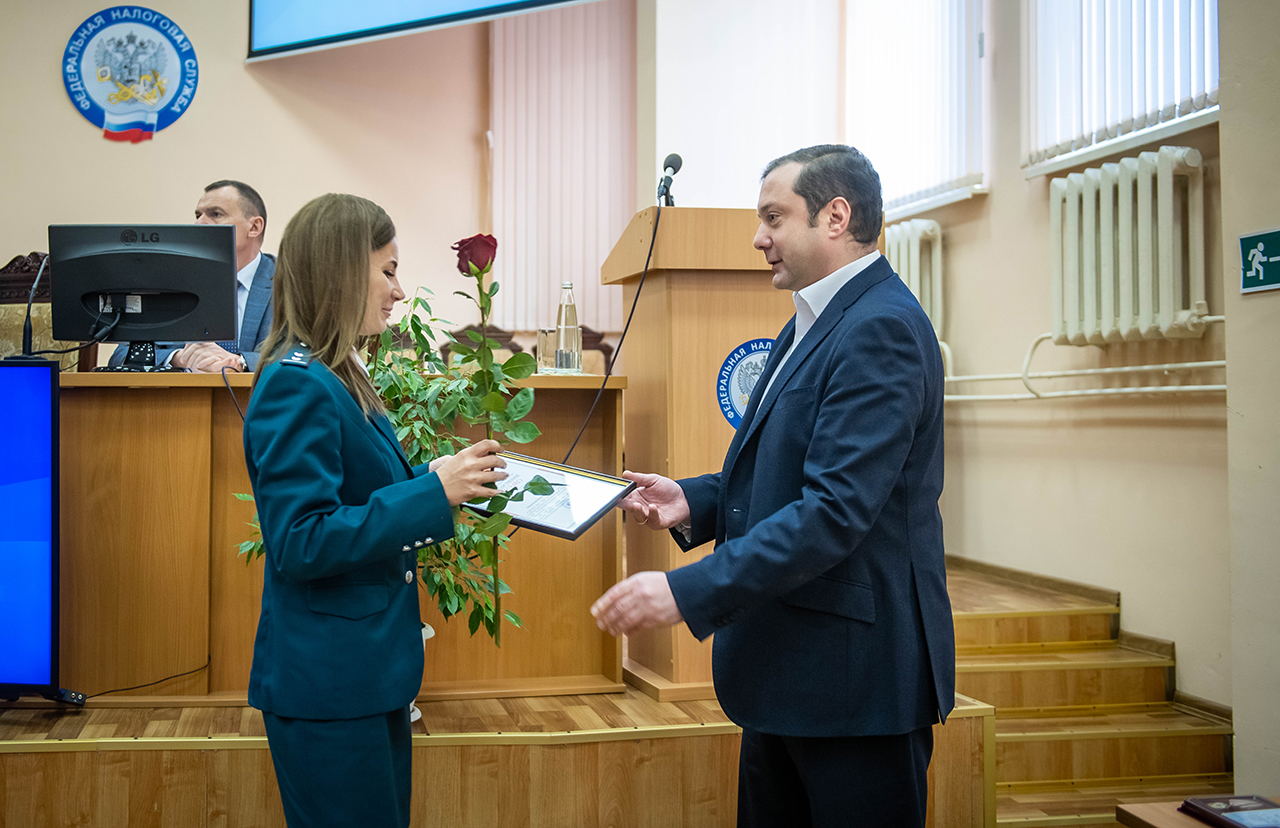 Губернатор Смоленской области принял участие в торжественном заседании региональной коллегии УФНС