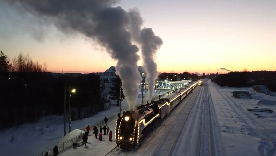 В Смоленск 26 декабря приедет поезд Деда Мороза
