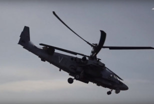 Минобороны России показало боевую работу экипажей разведывательно-ударных вертолетов Ка-52 «Аллигатор»