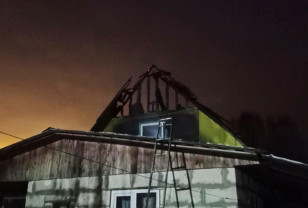 Смоленские огнеборцы спасли дом от полного выгорания в Рославльском районе