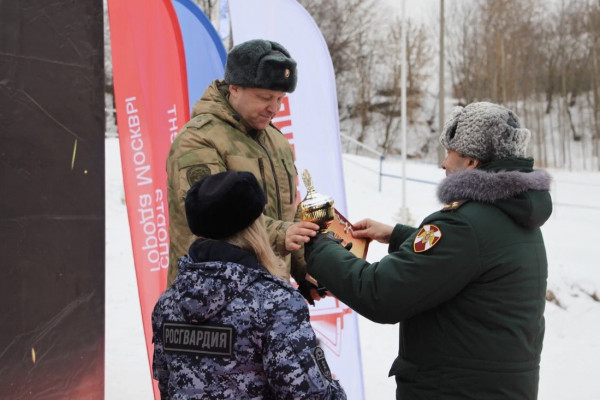 Смоленские росгвардейцы стали призерами чемпионата  по лыжным гонкам