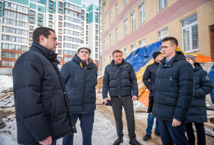 Губернатор внепланово проинспектировал строящиеся социальные объекты в Смоленске