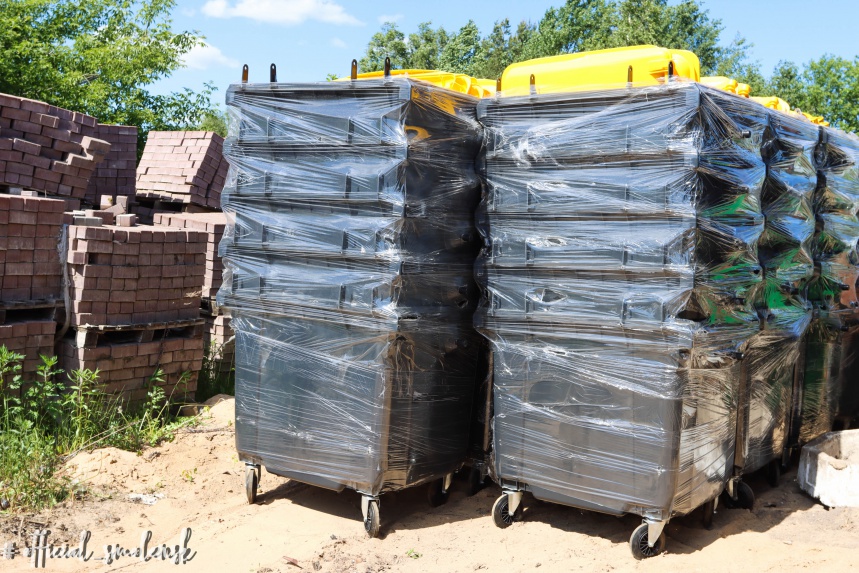 В Смоленске появятся 54 новых мусорных контейнера