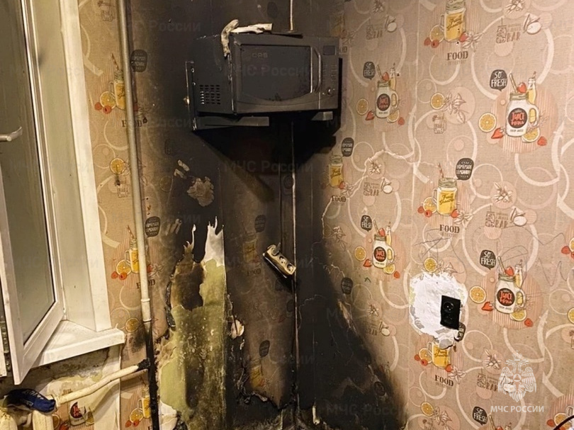 В Десногорске произошел пожар в квартире