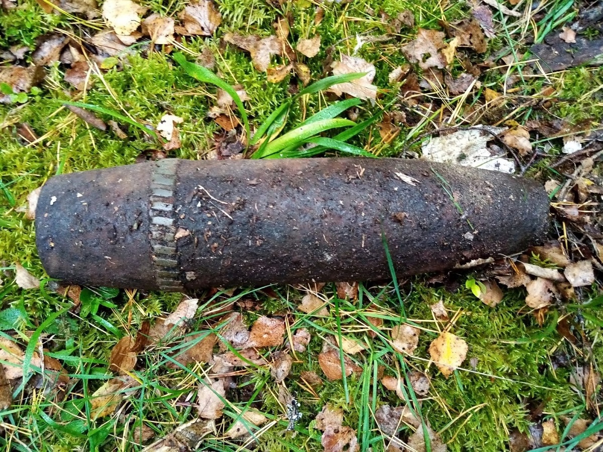 Три взрывоопасных предмета времён ВОВ были найдены на Смоленщине