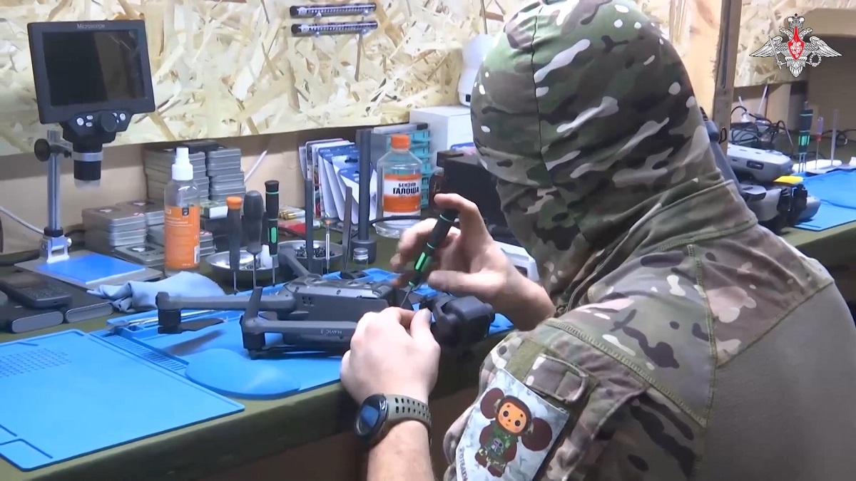 Захваченные вражеские беспилотники после ремонта выполняют задачи для ВС РФ