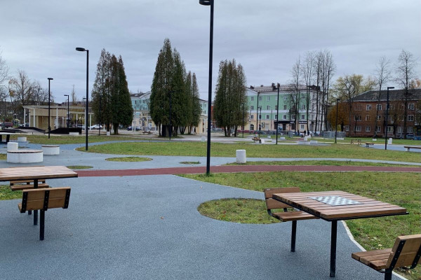 В Смоленской области благоустроили более 90 парков и дворов