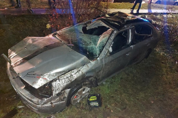 В Смоленске в результате аварии пострадал 21-летний водитель «Шкоды»