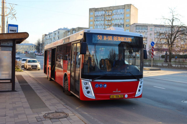 В Смоленске на линию вышла первая партия новых автобусов 