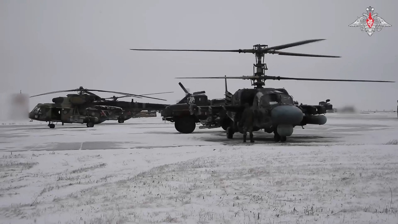 Минобороны РФ — о боевой работе армейской авиации в зоне проведения спецоперации