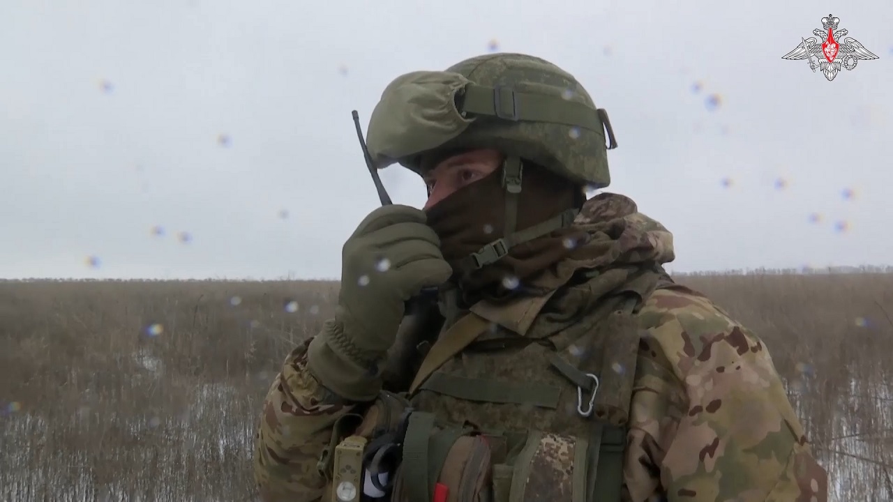 Кадры боевой работы российской артиллерии в зоне СВО