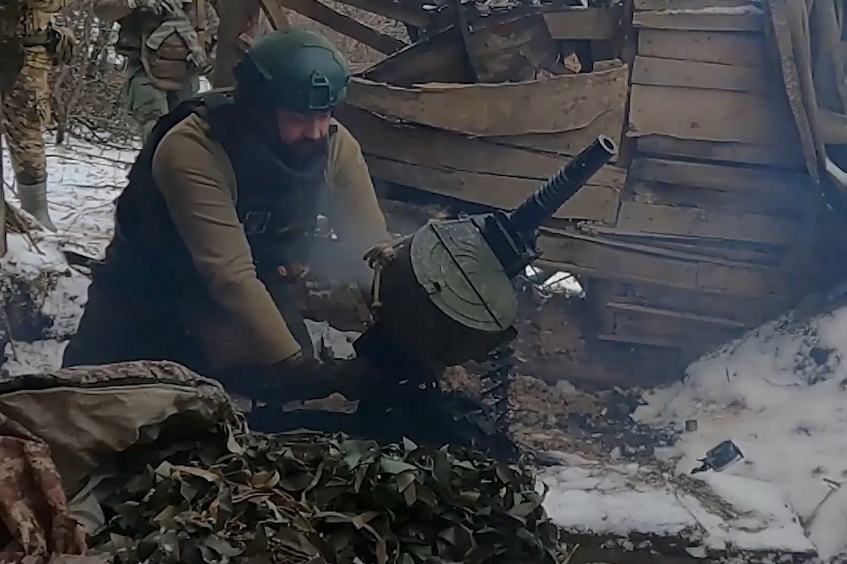 На Купянском направлении российские гранатомётчики атаковали вражеские позиции