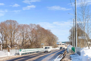 В Смоленской области в Гагарине открыли мост через реку Гжать