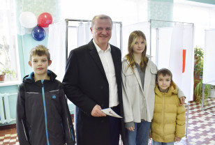 Министр цифрового развития Смоленской области одним из первых проголосовал на выборах президента 