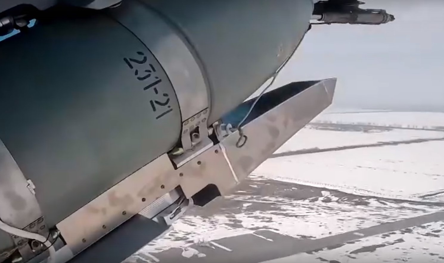 Экипажи российских истребителей Су-34 нанесли удар по командному пункту и живой силе ВСУ