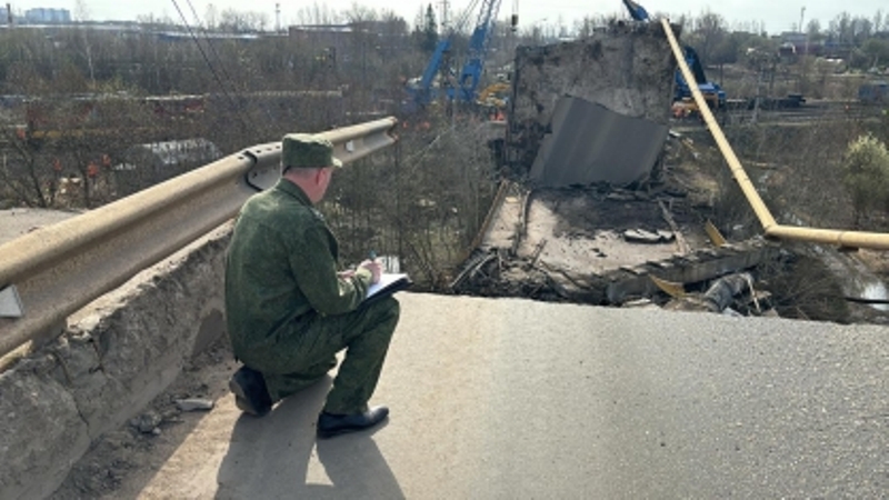Следственный комитет продолжает расследование уголовного дела по факту обрушения моста в Смоленской области