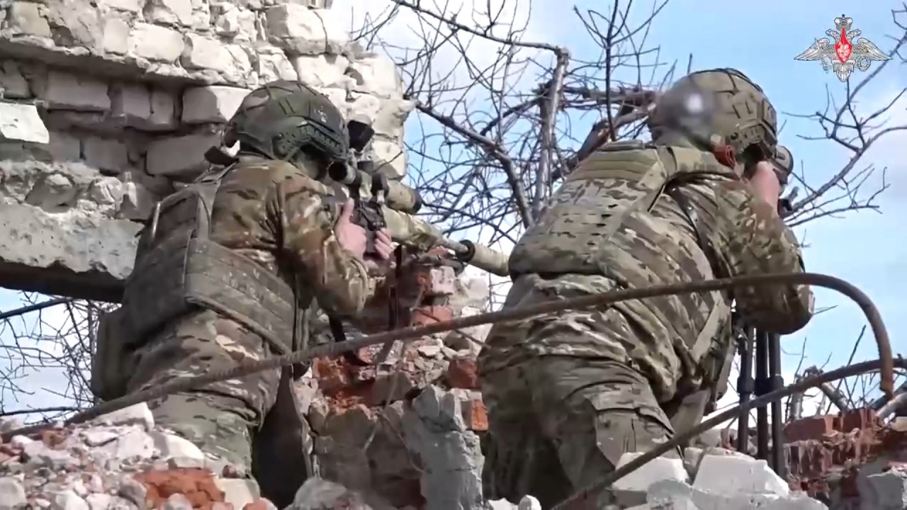 Кадры боевой работы российских снайперов в зоне СВО